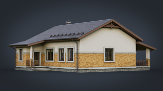 GameReady Cottage 3d model