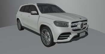 Mercedes Benz GLS 580 2020 3d model