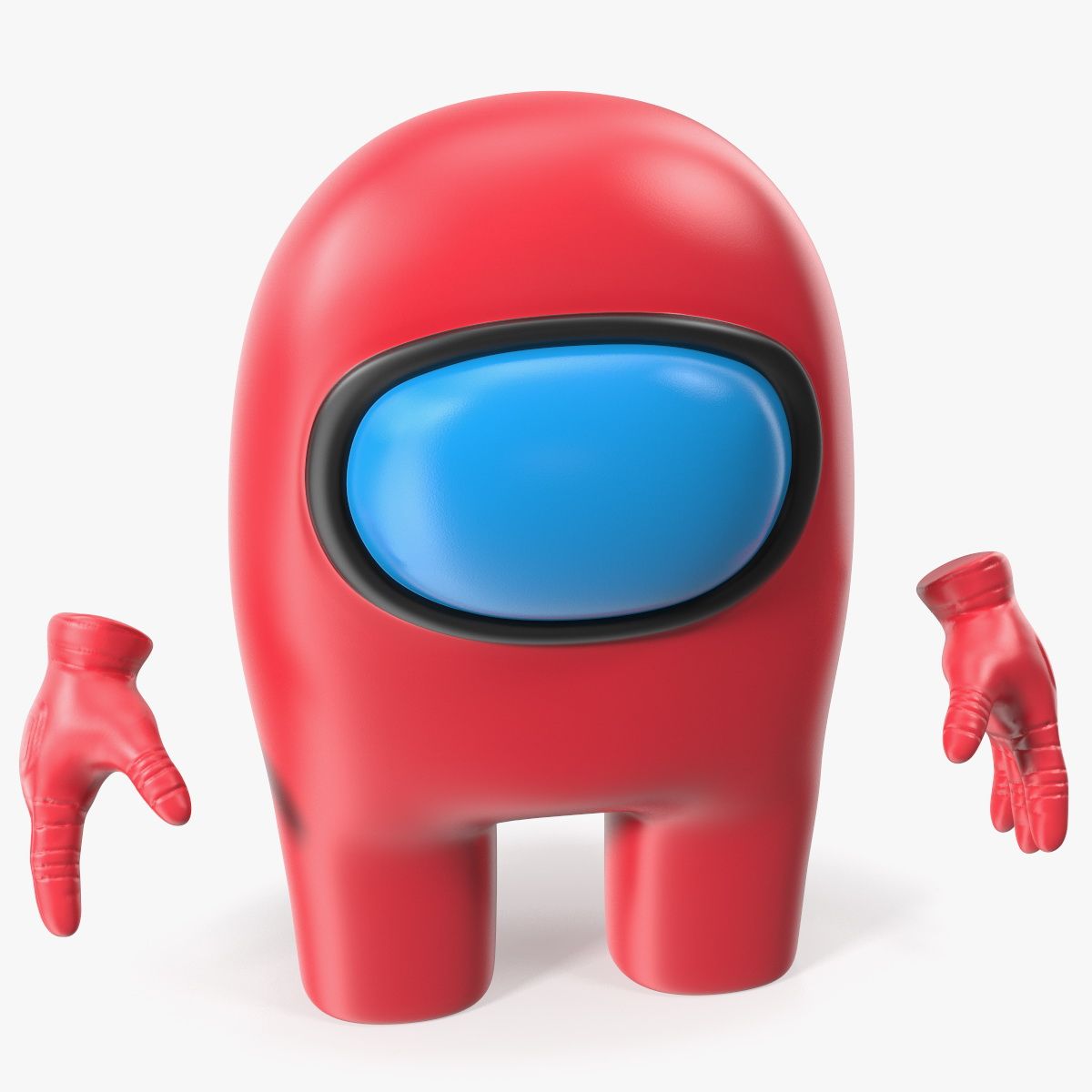 Tra noi personaggio rosso 3d model