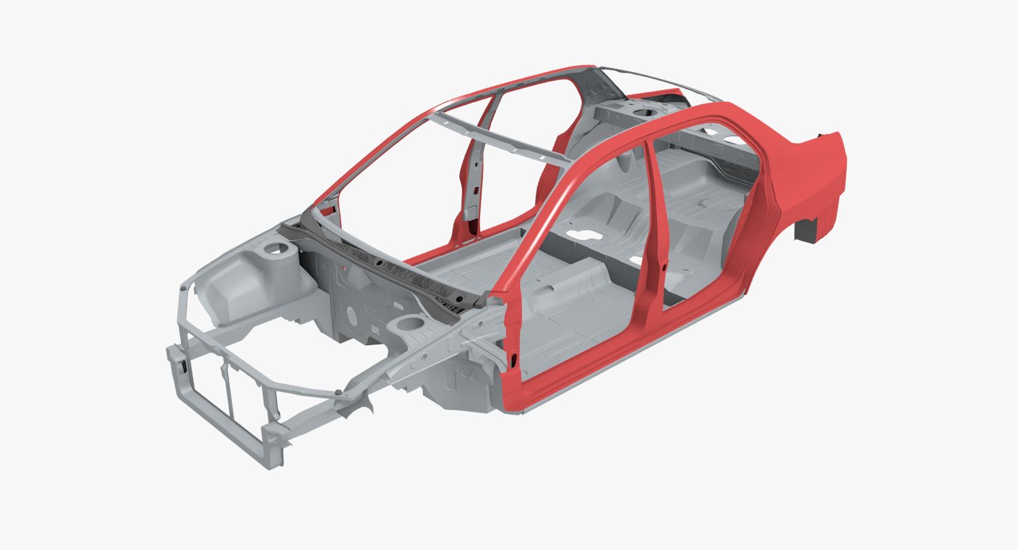 Car Frame 3d model