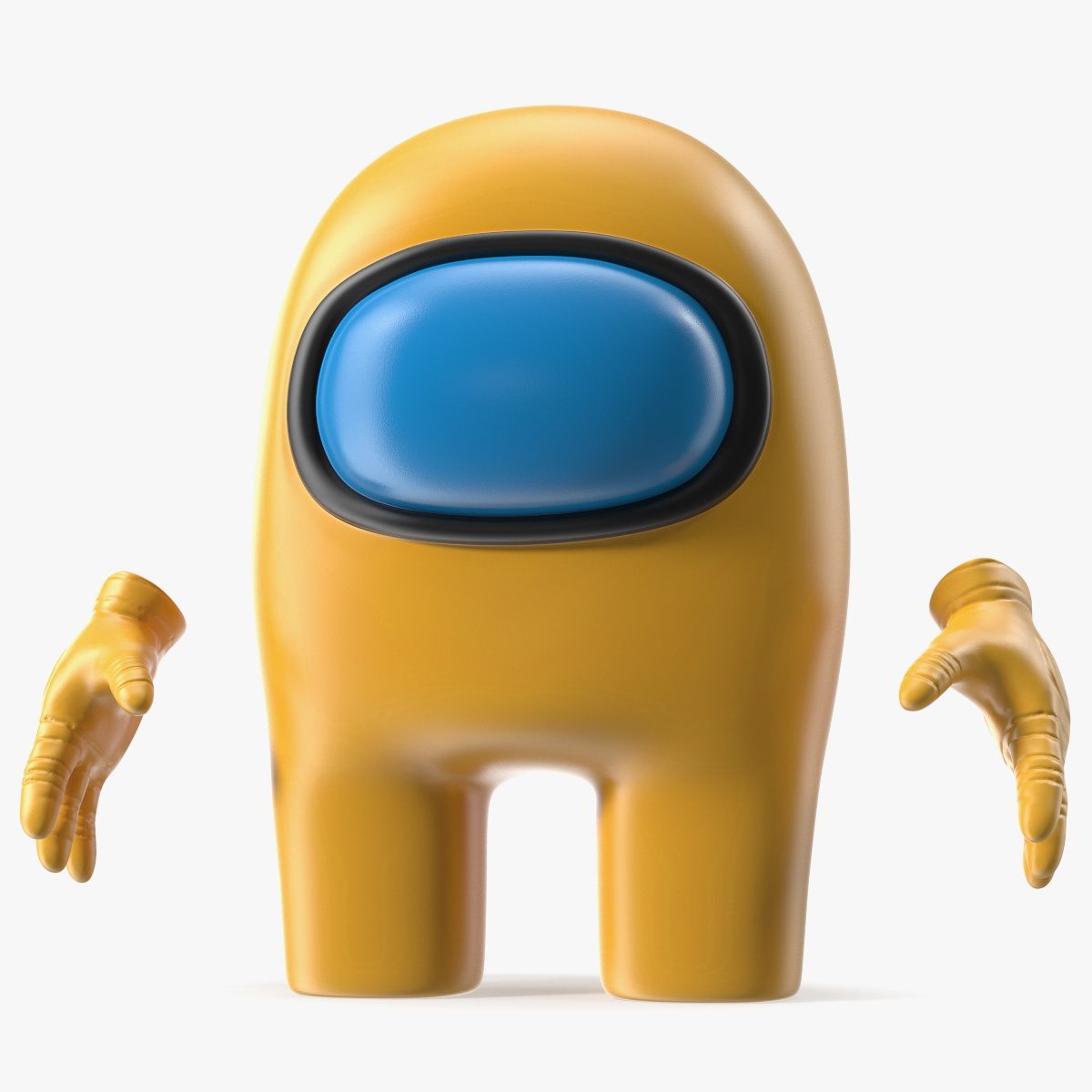 Personaggio giallo tra noi 3d model