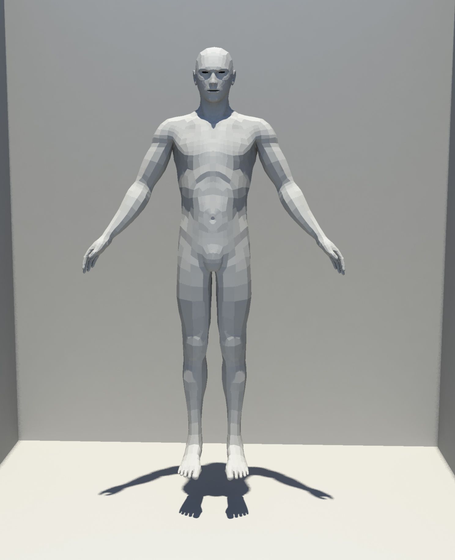 Male Base Mesh 3d model