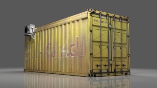 Container 3d model