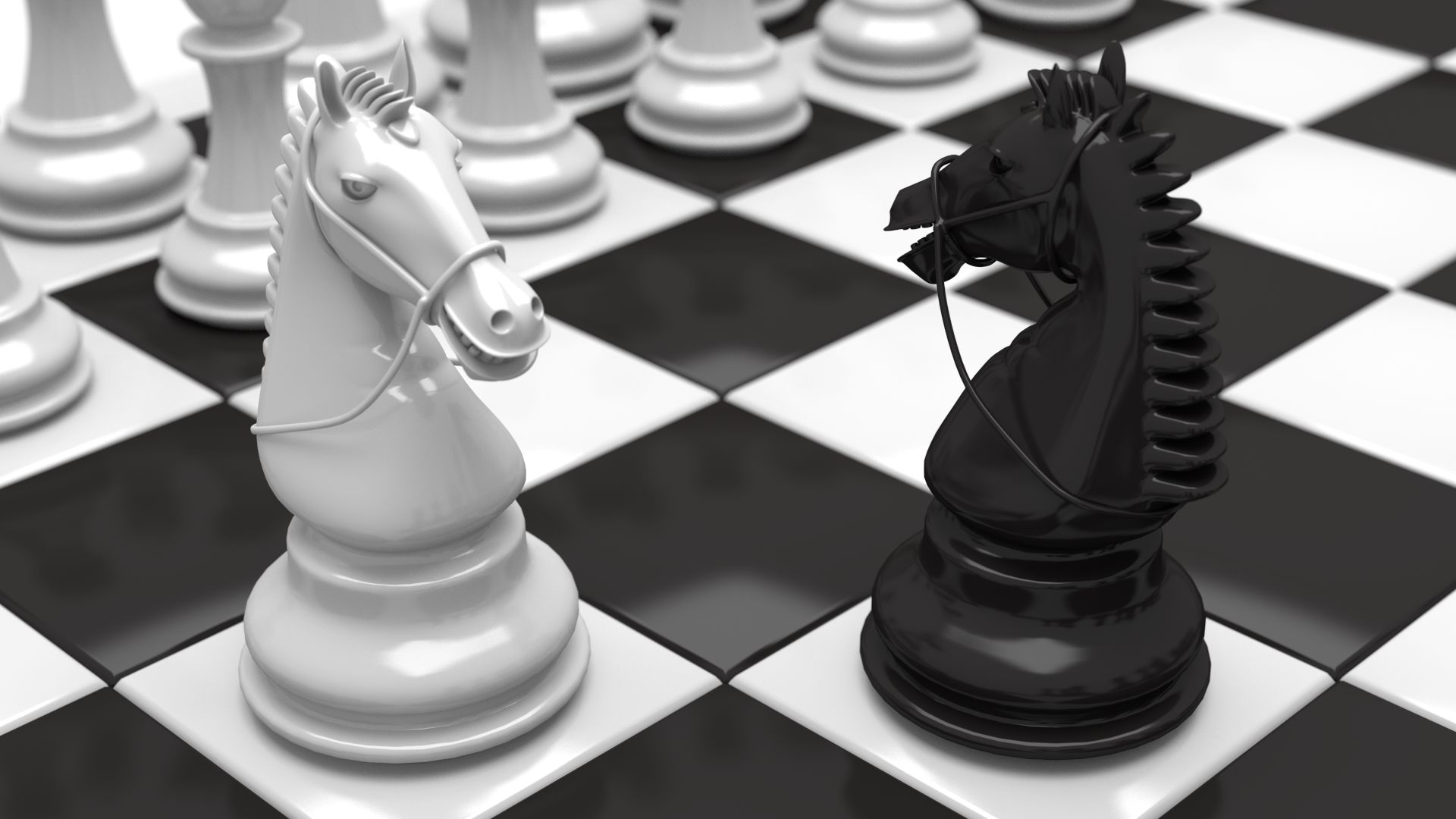 chess 3d model