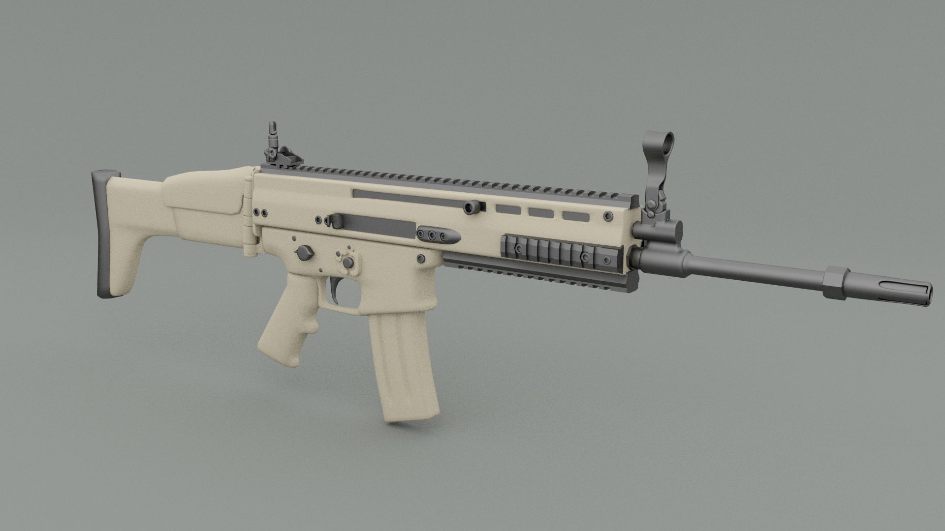 Scar 3d model