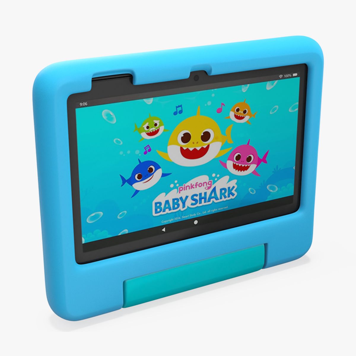 Tablet per bambini Amazon Fire 7 blu 3d model