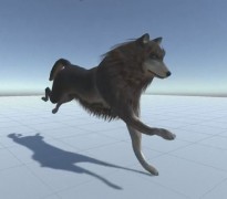 Wolf Rigged and Game Ready 3d model