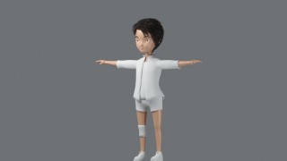 anime character high 3d model