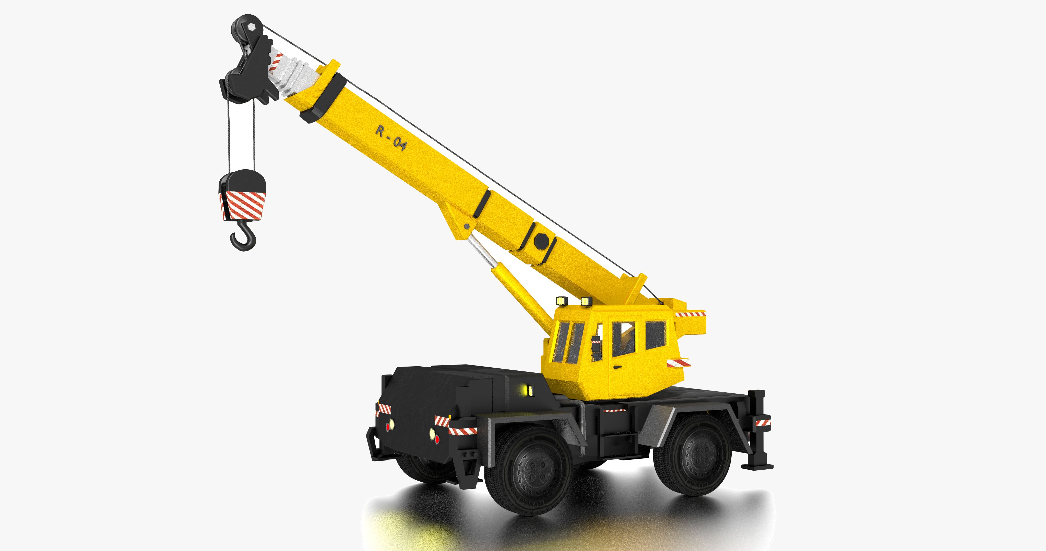 Crane 3d model