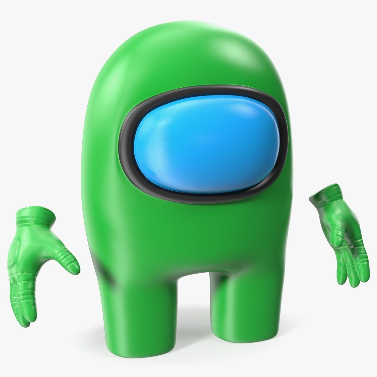 Tra noi il personaggio verde 3d model